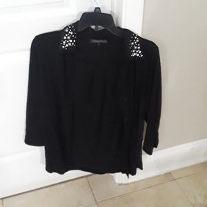 Stud / Rhinestone Collar Button up shirt
